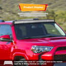 2003 - 2024 Toyota 4Runner Roof LED Light Bar Mount Bracket for 52" Curved Light Bar - WeiSen - 70101043