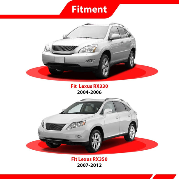 2004 - 2006 Lexus RX330 & 2007 - 2012 Lexus RX350 Plug&Play Vehicle - Side Custom 4 - Pin Trailer Wiring Harness - WeiSen - 70206091