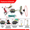 2004 - 2006 Lexus RX330 & 2007 - 2012 Lexus RX350 Plug&Play Vehicle - Side Custom 4 - Pin Trailer Wiring Harness - WeiSen - 70206091