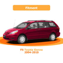 2004 - 2010 Toyota 2nd Gen Sienna Van Plug & Play 4 - Pin Trailer Wiring Harness - WeiSen - 70206031