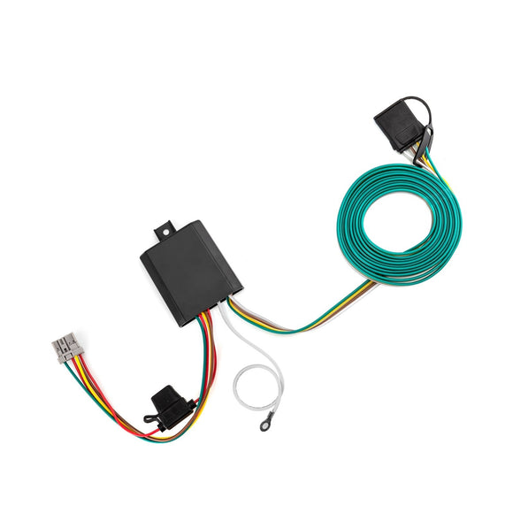 2005 - 2010 3rd Gen Honda Odyssey 4 - Way Flat Output Plug&Play 4 - Pin Trailer Wiring Harness Kit - Weisen - 70206036