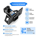 2005 - 2010 Dodge Dakota & 2006 - 2009 Mitsubishi Raider Rear Trailer Hitch & Adjustable Trailer Hitch Ball Mount - WeiSen - 70108004+70304025