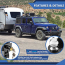 2005 - 2010 Jeep Grand Cherokee WK Heavy - Duty Steel 2" Rear Trailer Hitch & Adjustable Trailer Hitch Ball Mount - WeiSen - 70108007+70304025