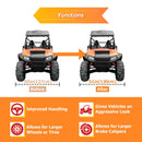 2005 - 2011 Polaris Sportsman 600/700/800 4x4 2Pcs 6061 Aluminum 1.0 inch Wheel Spacer Adapter - WeiSen - 80403001