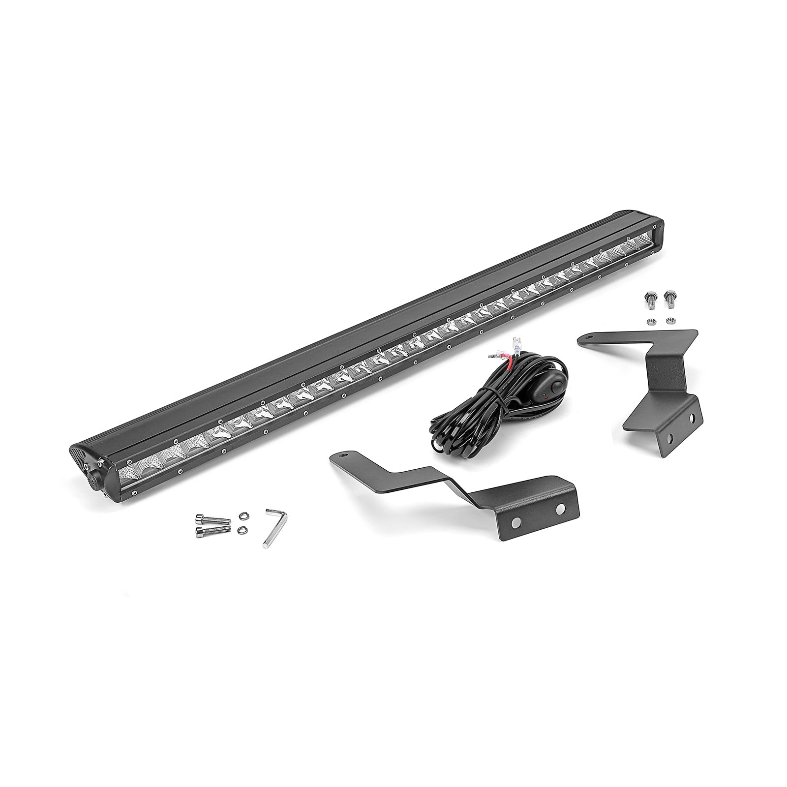 2005 - 2015 Toyota Tacoma 31" 150W LED Light Bar Grille Hidden Bumper Bracket Kit - Weisen