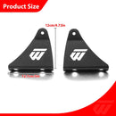 2005 - 2023 Toyota Tacoma Upper Windshield Heavy - Duty Steel 52" Curved Light Bar Mounting Brackets - WeiSen - 70101047