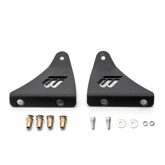 2005 - 2023 Toyota Tacoma Upper Windshield Heavy - Duty Steel 52" Curved Light Bar Mounting Brackets - WeiSen - 70101047