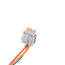 2005 - 2025 2nd & 3rd Gen Nissan Frontier 4 - Pin to 7 - Way RV Blade and 4 - Way Flat Trailer Wiring Adapter - WeiSen - 70206074