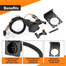 2005 - 2025 2nd & 3rd Gen Nissan Frontier 4 - Pin to 7 - Way RV Blade and 4 - Way Flat Trailer Wiring Adapter - WeiSen - 70206074