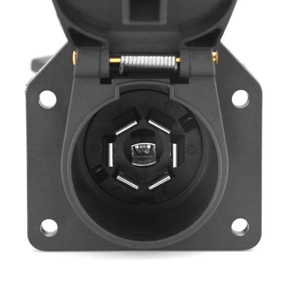 2005 - 2025 2nd & 3rd Gen Nissan Frontier 4 - Pin to 7 - Way RV Blade and 4 - Way Flat Trailer Wiring Adapter - WeiSen - 70206074