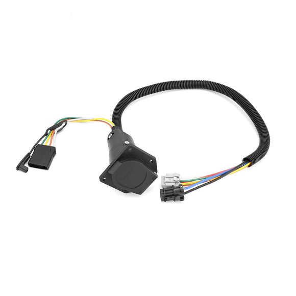 2005 - 2025 2nd & 3rd Gen Nissan Frontier 4 - Pin to 7 - Way RV Blade and 4 - Way Flat Trailer Wiring Adapter - WeiSen - 70206074