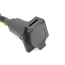 2005 - 2025 2nd & 3rd Gen Nissan Frontier 4 - Pin to 7 - Way RV Blade and 4 - Way Flat Trailer Wiring Adapter - WeiSen - 70206074