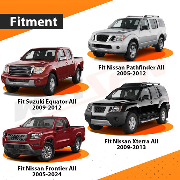 2005 - 2025 Nissan Frontier Plug & Play 7 - Way RV Blade Trailer Wiring Harness Connector - WeiSen - 70206061