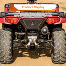 2005+ Polaris Sportsman 400 450 500 570 600 700 800Hawkeye 325 400 Rear Trailer Hitch Ball Mount Receiver Kit - WeiSen - 80107020+70304025