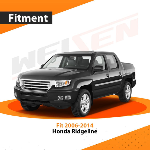 2006 - 2014 Honda Ridgeline Plug&Play Vehicle - Side 4 - Pin Trailer Wiring Harness Kit - WeiSen - 70206050