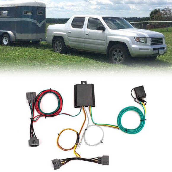 2006 - 2014 Honda Ridgeline Plug&Play Vehicle - Side 4 - Pin Trailer Wiring Harness Kit - WeiSen - 70206050