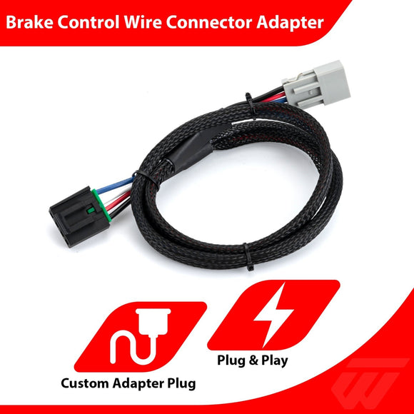 2006 - 2025 Honda Ridgeline w/Factory Tow Package Plug&Play Brake Control Wiring Adapter - WeiSen - 70208017