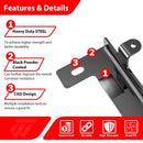 2007 - 2013 GMC Sierra Chevy Silverado 1500 Winch Mounting Plate | Heavy - Duty Steel - WeiSen - 70109007