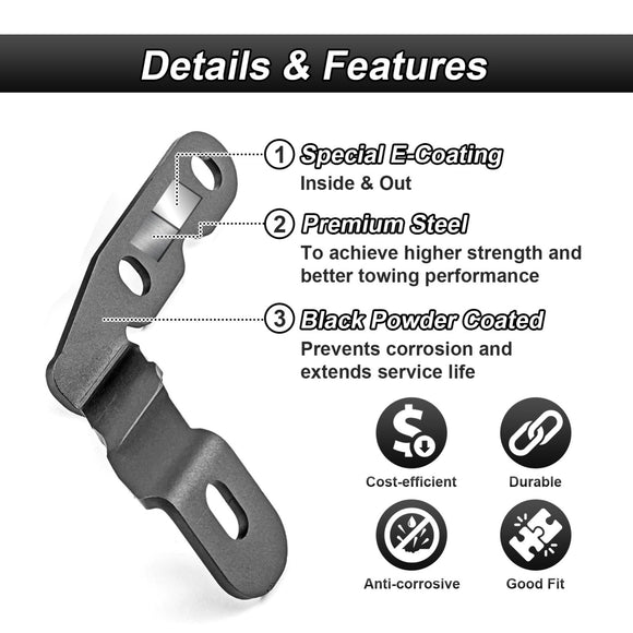 2007 - 2014 Chevrolet Silverado 1500/2500HD/3500HD White&Amber Strobe 3.5 Inch LED Hood Hinge Ditch Light Pods w/ Wiring Harness Kit - WeiSen - 70104029+70201013