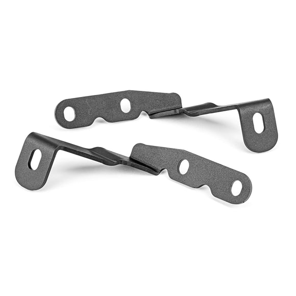 2007 - 2014 Chevrolet Silverado 2500HD 3500HD LED Light Bar Pod Hood Ditch Mount Brackets - WeiSen - 70104029