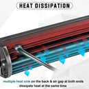 2007 - 2014 Silverado / Sierra 1500 2500HD 3500HD Roof 52" 300W Curved LED Light Bar Kit - WeiSen - 70101032+70202012+70203004