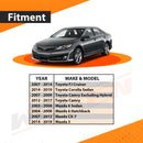 2007 - 2014 Toyota FJ Cruiser Plug&Play Vehicle - Side 4 - WAY FLAT OUTPUT Trailer Wiring Harness - WeiSen - 70206071