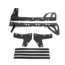 2007 - 2017 Wrangler JK Heavy Duty Steel Over - Windshield Pillar Light Bar Mount Bracket for 52" Light Bar & Light Pod - WeiSen - 70101046