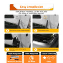 2007 - 2021 Toyota Sequoia Heavy - Duty Steel Bolt - On Hood Hinge LED Work Light Bracket - WeiSen - 70104043