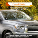 2007 - 2021 Toyota Sequoia Heavy - Duty Steel Bolt - On Hood Hinge LED Work Light Bracket - WeiSen - 70104043