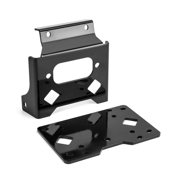 2007 - 2025 Recon TRX250 (TE*TM) ATV No Drill Steel Winch Mounting Bracket Plate - WeiSen - 80106045