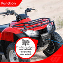 2007 - 2025 Recon TRX250 (TE*TM) ATV No Drill Steel Winch Mounting Bracket Plate - WeiSen - 80106045