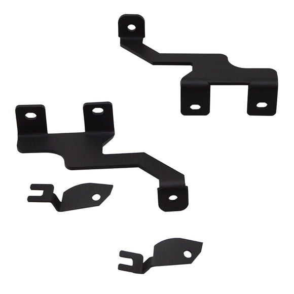 2009 - 2014 Ford F150 SVT Raptor LED Fog Light Side Hood Hinge Brackets Mounts - WeiSen - ZT101