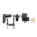 2009 - 2017 Volkswagen 1st Gen Tiguan 2" Rear Trailer Hitch & Adjustable Trailer Hitch Ball Mount - WeiSen - 70108010+70304025