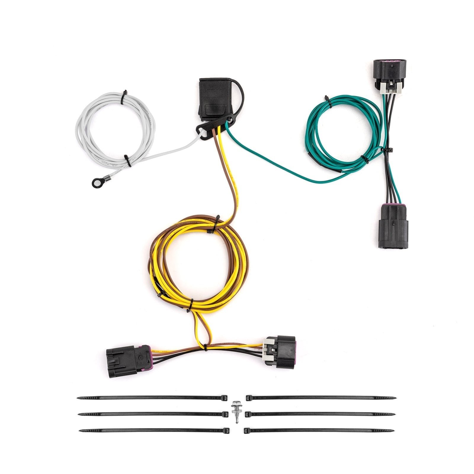 2010 - 2017 2nd Gen Chevrolet Equinox Plug & Play 4 - Pin Trailer Wiring Harness Connector - Weisen