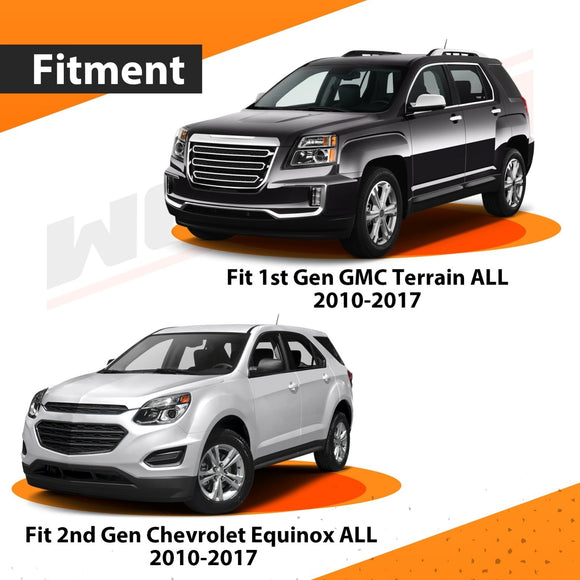 2010 - 2017 2nd Gen Chevrolet Equinox Plug & Play 4 - Pin Trailer Wiring Harness Connector - WeiSen - 70206055