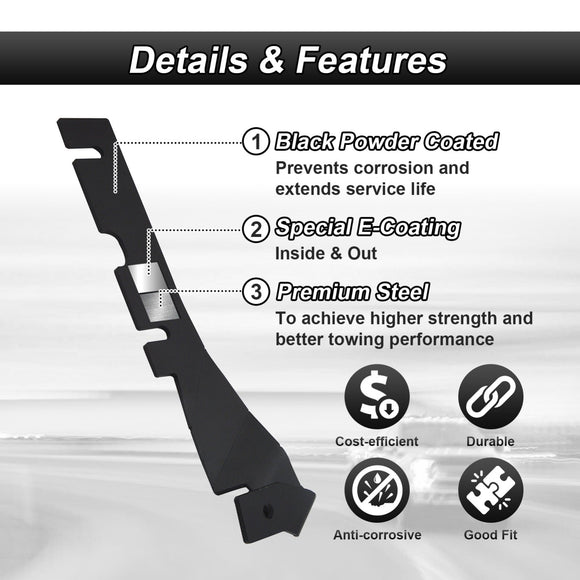 2010 - 2018 Dodge Ram 1500 2500 3500 White&Amber Strobe 3.5 Inch LED Hood Hinge Ditch Light Pods w/ Wiring Harness Kit - WeiSen - 70104008+70201013