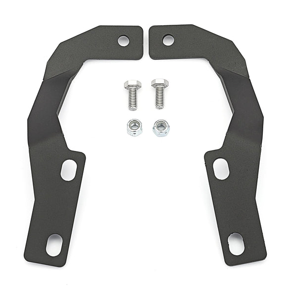 2010 - 2024 Toyota 4Runner 3" White & Amber Strobe LED Ditch Light Pods W/ DT Wiring Harness Kit - WeiSen - 70104004+70201007