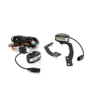 2010 - 2024 Toyota 4Runner White&Amber Strobe 3.5 Inch LED Light Pods w/ Wiring Harness Kit - WeiSen - 70104004+70201013