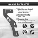 2010 - 2024 Toyota 4Runner White&Amber Strobe 3.5 Inch LED Light Pods w/ Wiring Harness Kit - WeiSen - 70104004+70201013