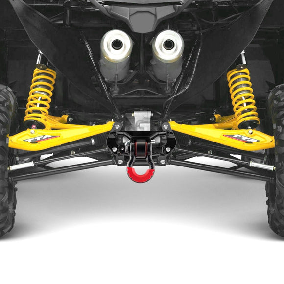 2013 - 2016 Can - Am Maverick X/Max Heavy - Duty Steel Rear Trailer Hitch & 2" Shackle Hitch Receiver Kit - WeiSen - 80107002+70304017