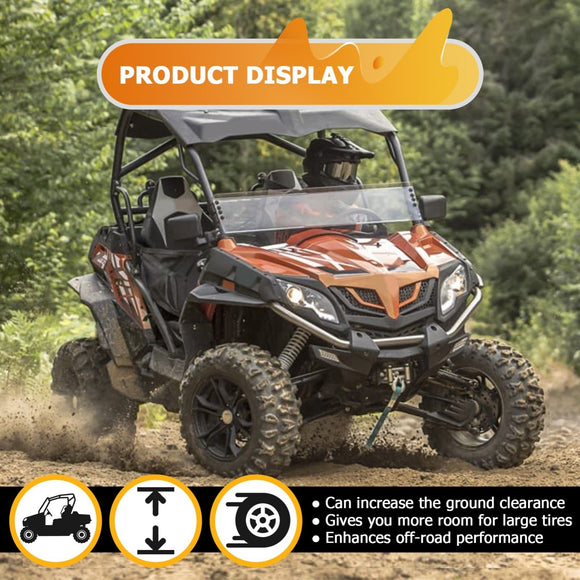 2013 - 2023 CFMoto UForce 500/800 Heavy Duty Steel Front & Rear 2.0" Suspension Lift Kit - WeiSen - 80401087