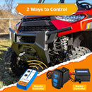 2013 - 2024 Polaris Ranger XP 1000/900/Crew Pro XD UTV ATV 4500lb 12V Electric Winch Kit - WeiSen - 80310040