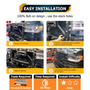 2014 - 2018 Chevy Silverado 1500 Heavy - Duty Steel Grill Hidden 32" Curved Light Bar Mounting Bracket - WeiSen - 70103011