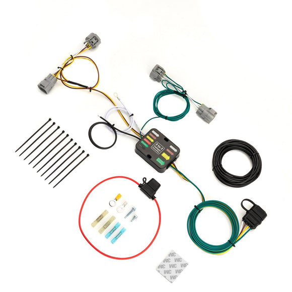 2014 - 2018 Jeep Cherokee Latitude/Limited/Sport/Trailhawk Plug&Play Vehicle - Side 4 - Pin Trailer Wiring Harness - WeiSen - 70206048