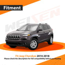 2014 - 2018 Jeep Cherokee Latitude/Limited/Sport/Trailhawk Plug&Play Vehicle - Side 4 - Pin Trailer Wiring Harness - WeiSen - 70206048