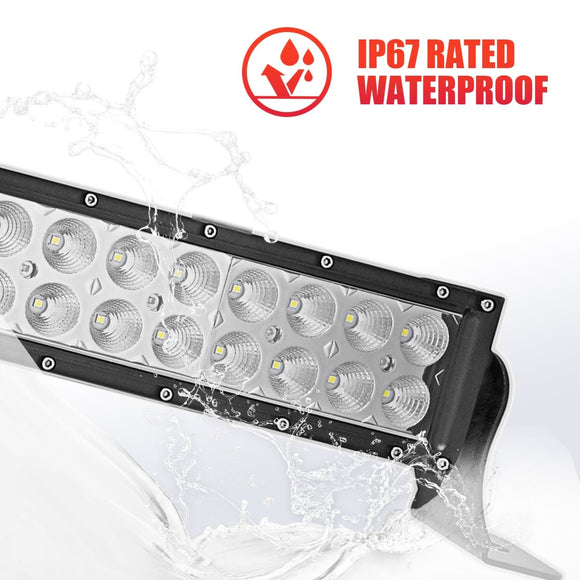 2014 - 2019 Kawasaki Teryx 750 800 Bolt - On Upper Roof 50" Curved LED Light Bar Bracket Wire Kit - WeiSen - 80101022+70202010+70203004