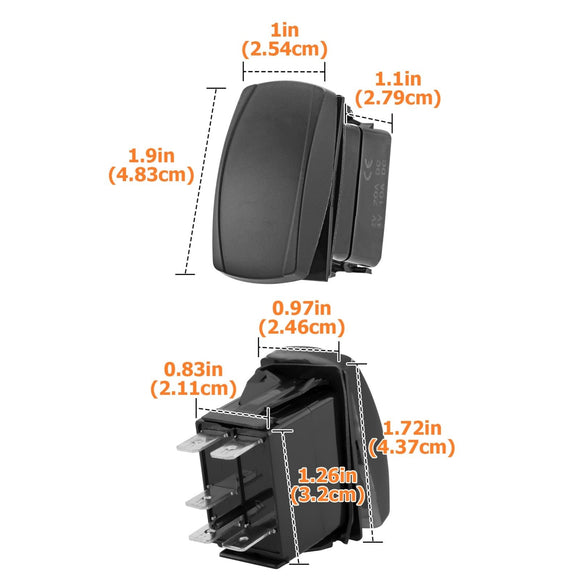 2014 - 2019 Kawasaki Teryx 750 800 Bolt - On Upper Roof 50" Curved LED Light Bar Bracket Wire Kit - WeiSen - 80101022+70202010+70203004