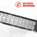 2014 - 2019 Kawasaki Teryx 750 800 Bolt - On Upper Roof 50" Curved LED Light Bar Bracket Wire Kit - WeiSen - 80101022+70202010+70203004