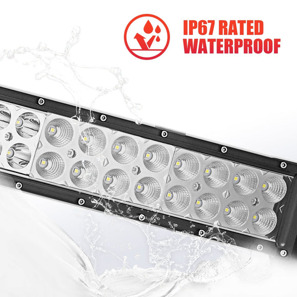 2014 - 2019 Kawasaki Teryx 750 800 Bolt - On Upper Roof 50" Curved LED Light Bar Bracket Wire Kit - WeiSen - 80101022+70202010+70203004