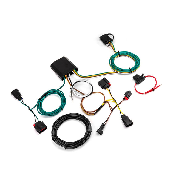 2014 - 2021 Jeep Grand Cherokee 4 - Pin Trailer Wiring Harness Kit Connect Trailer Taillight Brake Turn Signal Light - WeiSen - 70206047